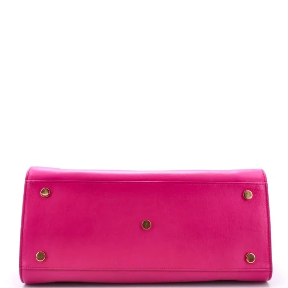 RARE! YSL Sac De Jour In Bubblegum Pink.  Completely Sold Out In This Color! NWT - Picture 4 of 9